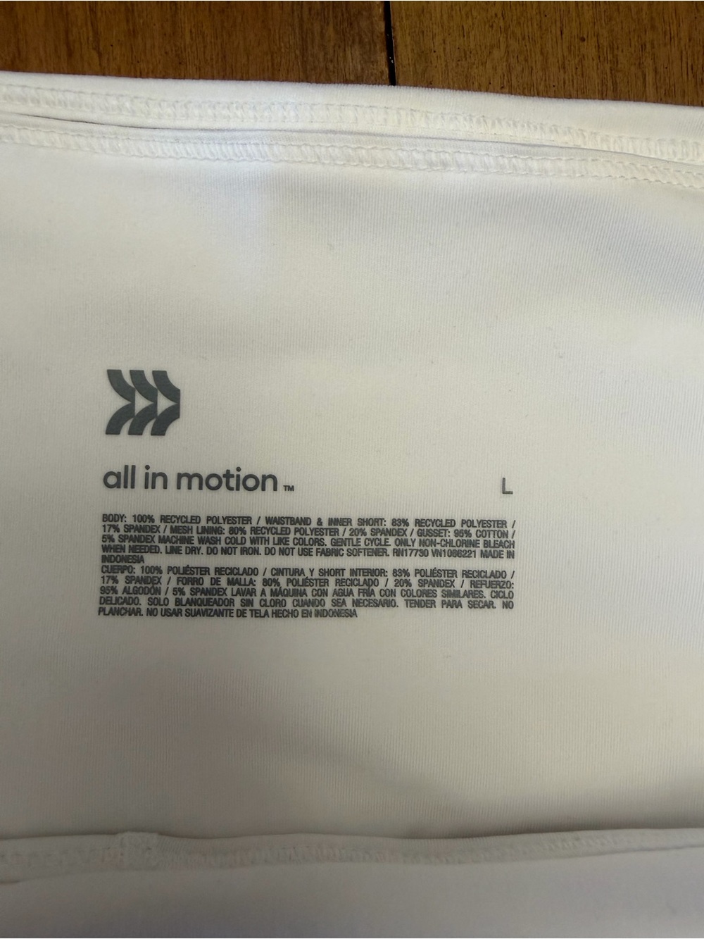 all in motion White Pleated Tennis Skort | Tennis Prep Preppy Athleisure | L - Picture 8 of 10
